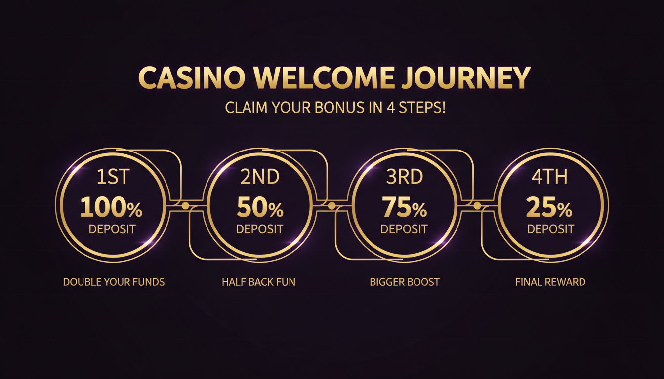 Infografika przedstawiająca ścieżkę bonusową VegaZone